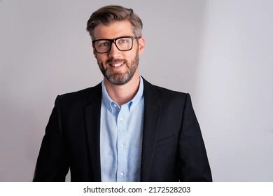 closeup portrait shot handsome man 260nw 2172528203